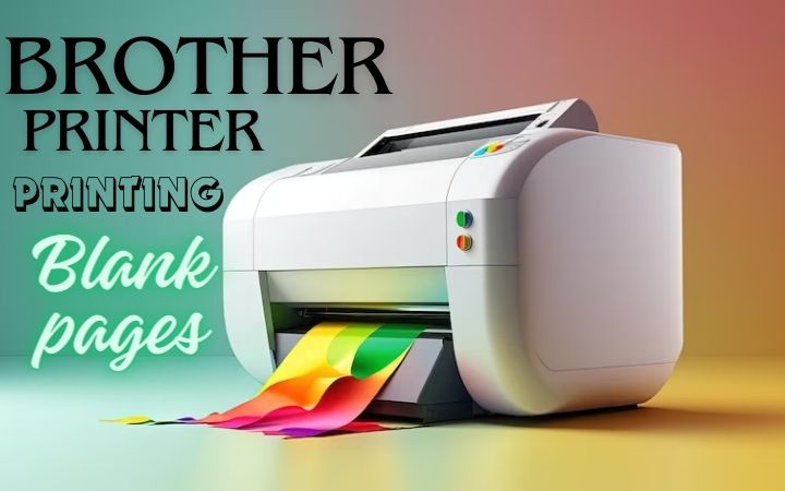 Brother printer printing blank pages